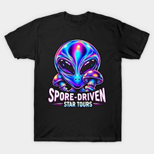 Holographic Alien T-Shirt